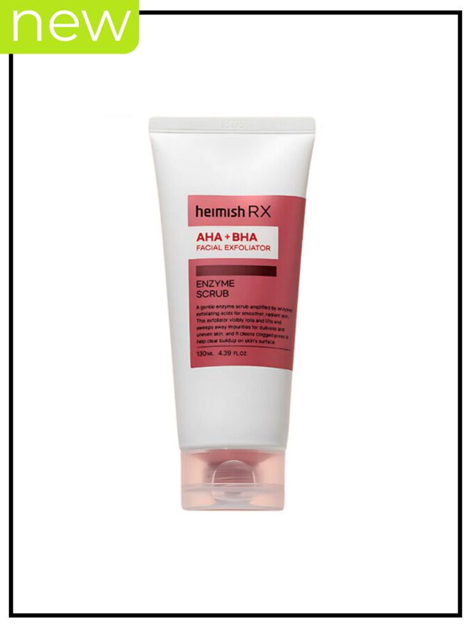 Пилинг-скатка энзимная для лица с кислотами Heimish Enzyme Scrub Rx Aha Bha, 130 мл