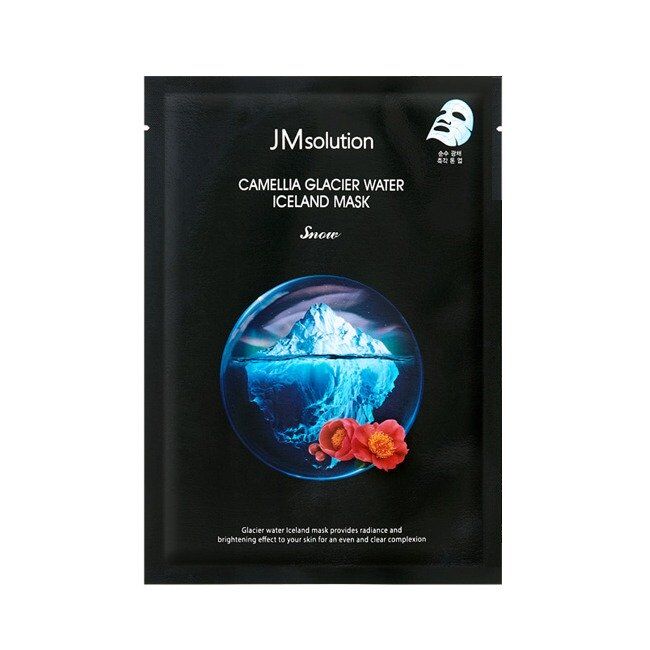 JMsolution. Тканевая маска с экстрактом Камелии и ледниковыми водами Исландии, CAMELLIA, 30мл-1