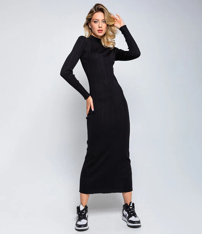 MOFI Платье #КТ826 (3), чёрный