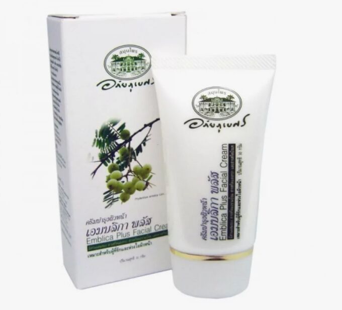 Abhaibhubejhr (Abhai herb) Крем для лица Abhaibhu Bejhv Emblica plus crem 30 gr. Крем для лица на основе центеллы