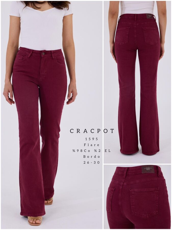 Джинсы Cracpot 1595