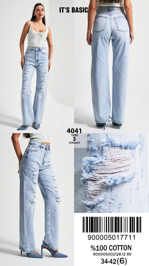 ITS BASIC Джинсы It&#039;s Basic 4041 12S5-3