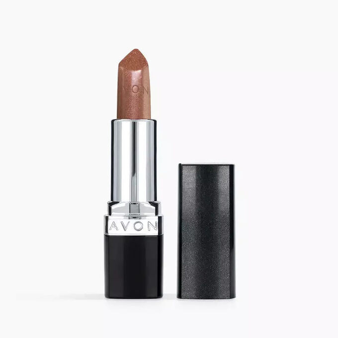 Avon Увлажняющая мерцающая губная помада «Ультра», цвет Бронзовый блеск