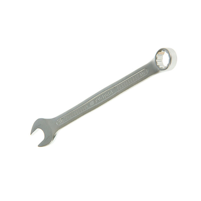 Ключ комбинированный усиленный TUNDRA, CrV, холодный штамп, матовый, антислип, 12 мм