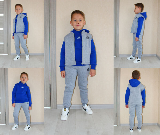 TSC 101 детский спортивный костюм 40 синий