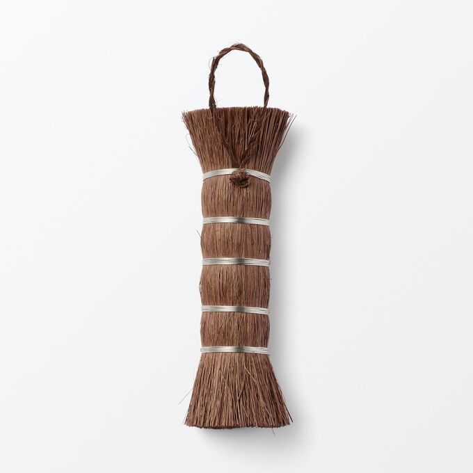 MUJI Shuro Palm Fiber Stick Brush Large - щетка из пальмового волокна шуро, большая