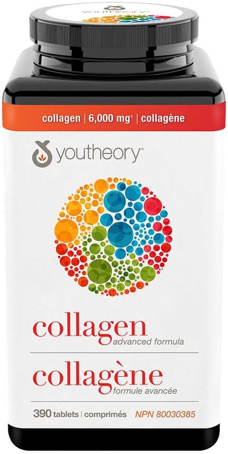 Тройной коллаген и витамин С для молодости кожи и здоровья суставов Youtheory Collagen Advanced Formula