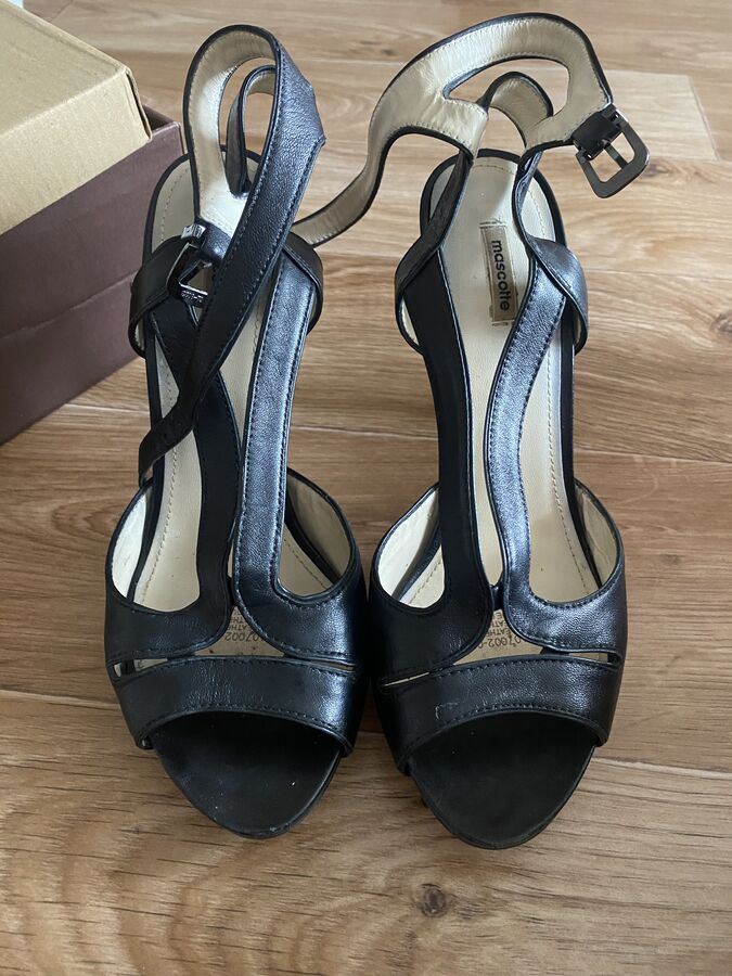 Кожаные туфли 38-39 р Mascotte за 1500