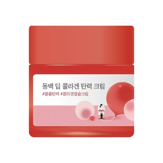 ROUND LAB Укрепляющий коллагеновый крем с камелией CAMELLIA DEEP COLLAGEN FIRMING CREAM 50 мл