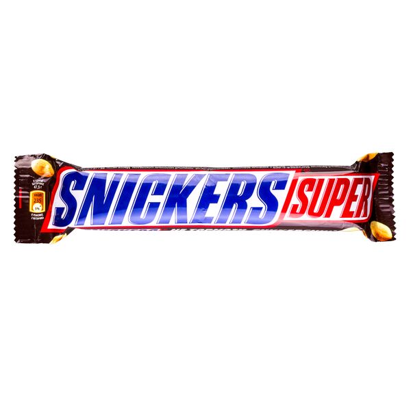 SNICKERS Батончик Сникерс Супер 80 г 1/32