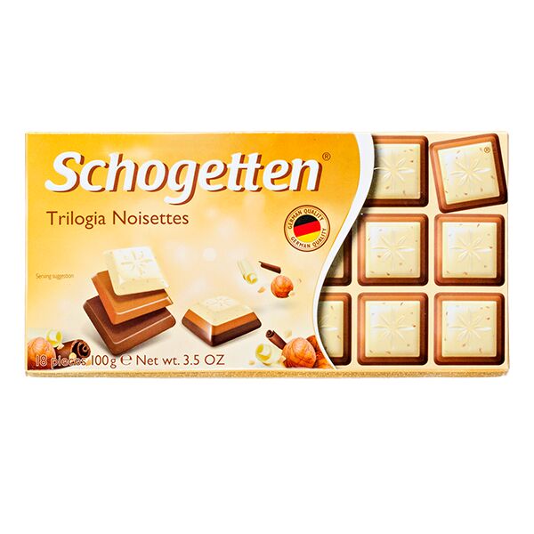 Германия шоколад Schogetten trilogia