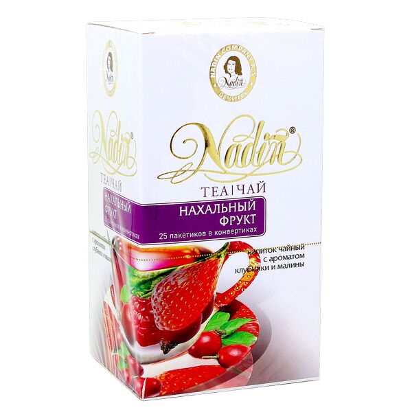 Чай NADIN &#039;Нахальный фрукт&#039; 25 пакетиков 1 уп.х 12 шт.