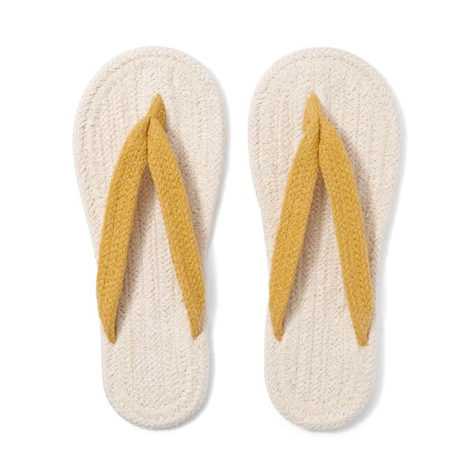 MUJI Room Slippers – домашние тапочки из натурального хлопка