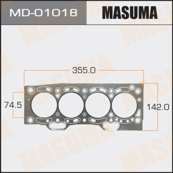 Прокладка Головки блока MASUMA 2E, 3E (1/10) Толщина 1,60 мм