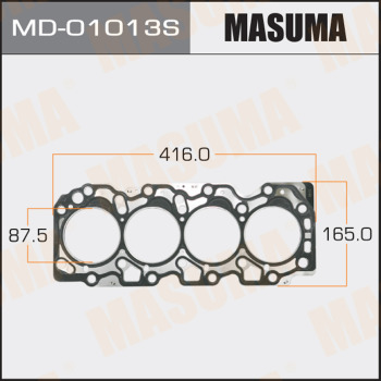 Прокладка Головки блока MASUMA 2С-T (1/10) Толщина 1,45 мм