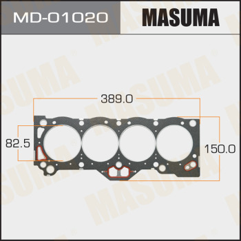 Прокладка Головки блока MASUMA 4A-GE (1/10) Толщина 1,60 мм