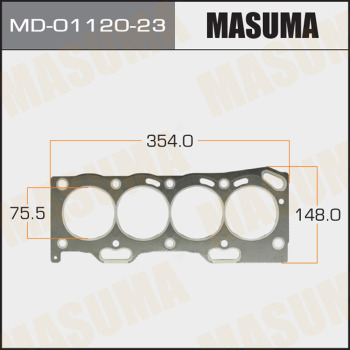 Прокладка Головки блока MASUMA 4E-FE, 5E-FE (1/10)
