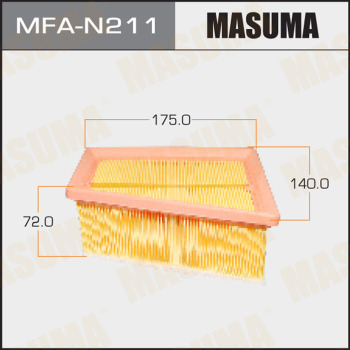 Воздушный фильтр MASUMA NISSAN/ ALMERA 2012- (1/20) MFA-N211