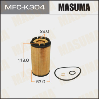 Фильтр масляный LHD MASUMA KIA/ SPORTAGE, CERATO/ V2000 MFC-K304