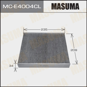 Салонный фильтр MASUMA (1/40) FORD/ FOCUS/ V1400, V1600, V1800, V2000 07- MC-E4004CL