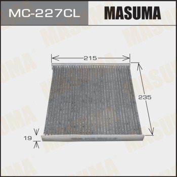 Салонный фильтр AC-104 MASUMA угольный (1/40) MC-227CL