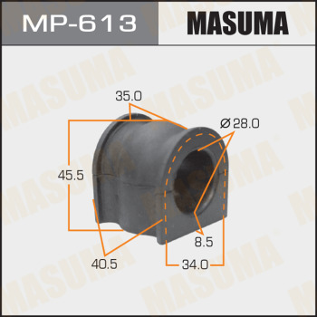 Втулка стабилизатора MASUMA /front/ Capa GA4 к-т2шт.