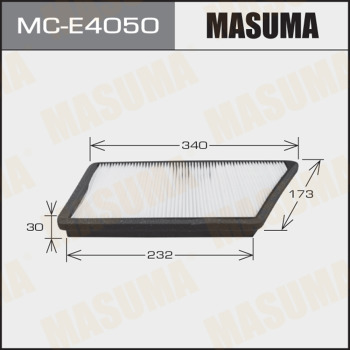 Салонный фильтр MASUMA PEUGEOT/ 206, 206+/ V1600, V1900, V2000 98-