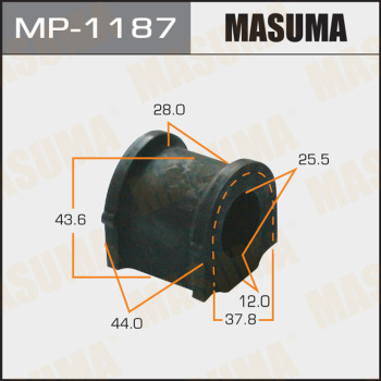 Втулка стабилизатора MASUMA /front/ COLT/ Z31A, Z34A [уп.2]