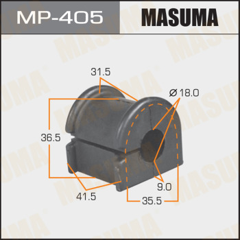 Втулка стабилизатора MASUMA /front/ Corolla NZE120,121, CE121 ( -0209) к-т2шт.
