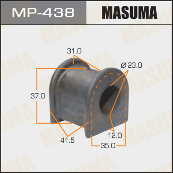 Втулка стабилизатора MASUMA /front/ Corona Premio ##T24# к-т2шт.