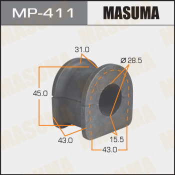 Втулка стабилизатора MASUMA /front/ Crown UZS173 к-т2шт.