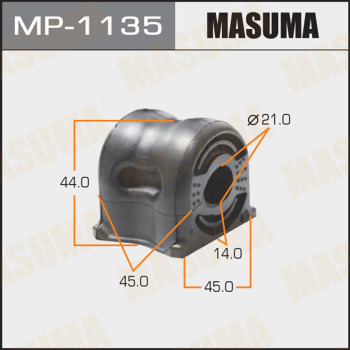 Втулка стабилизатора MASUMA /front/ HONDA/ CIVIC 2012- [уп.2]