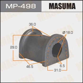 Втулка стабилизатора MASUMA /front/ Legnum EA3W, EA5W, EC5W к-т2шт.