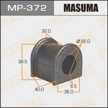 Втулка стабилизатора MASUMA /front/ Mark2, Chaser, Cresta GX81 к-т2шт.