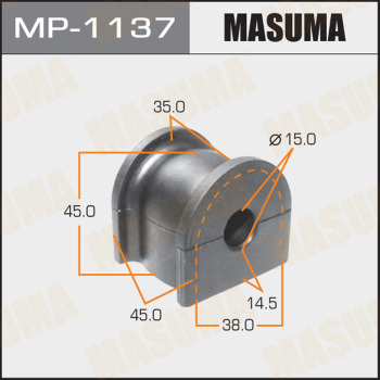 Втулка стабилизатора MASUMA /rear/ ACCORD 08- [уп.2]