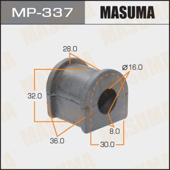 Втулка стабилизатора MASUMA /rear/ COROLLA/ AE10# к-т2шт.