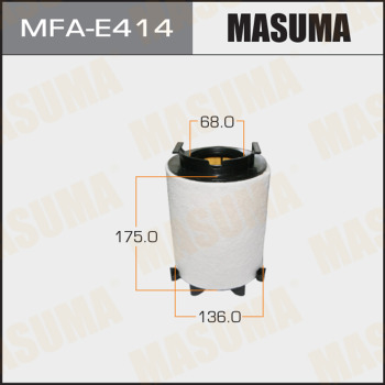 Воздушный фильтр MASUMA LHD AUDI/ A3/ V1600, V2000 03- (1/12) MFA-E414