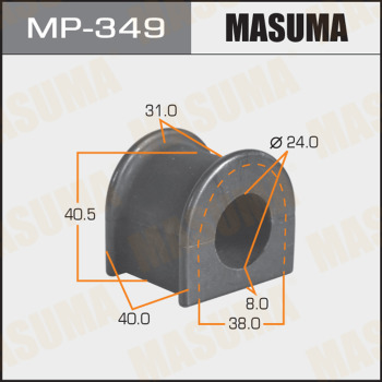 Втулка стабилизатора MASUMA /rear/ HiAce KZH100, 110, RZH100, 101, 111 к-т2шт.