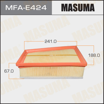 Воздушный фильтр MASUMA LHD RENAULT/ MEGANE II/ V1600 08- (1/22) MFA-E424