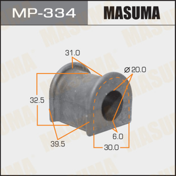 Втулка стабилизатора MASUMA /rear/ RAV4 ACA21, ZCA26 к-т2шт.