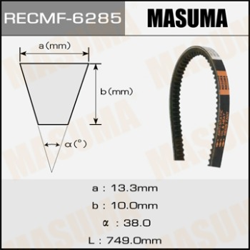 Ремень клиновый MASUMA рк.6285 13х749 мм
