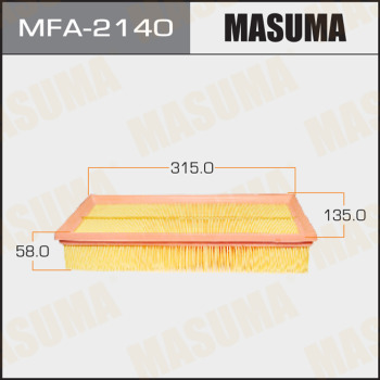 Воздушный фильтр A-2017 MASUMA (1/20) MFA-2140