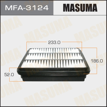 Воздушный фильтр A-3001 MASUMA (1/40) MFA-3124