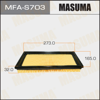 Воздушный фильтр A-981 MASUMA SUZUKI/ SX4/ YA11S, YC11S 06- (1/40) MFA-S703