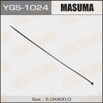 Хомут пластиковый MASUMA черный 5х400мм Ms_YGS-1024. 25шт