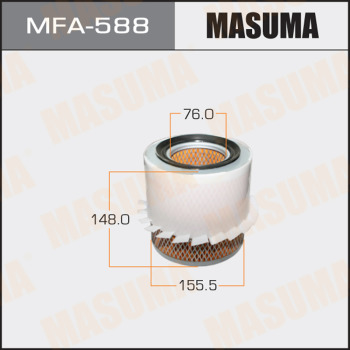 Воздушный фильтр A-465S MASUMA (1/18) б MFA-588