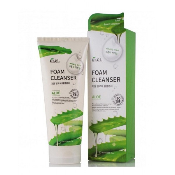 Ekel cosmetics Пенка для умывания с экстрактом алоэ Ekel Aloe Foam Cleanser