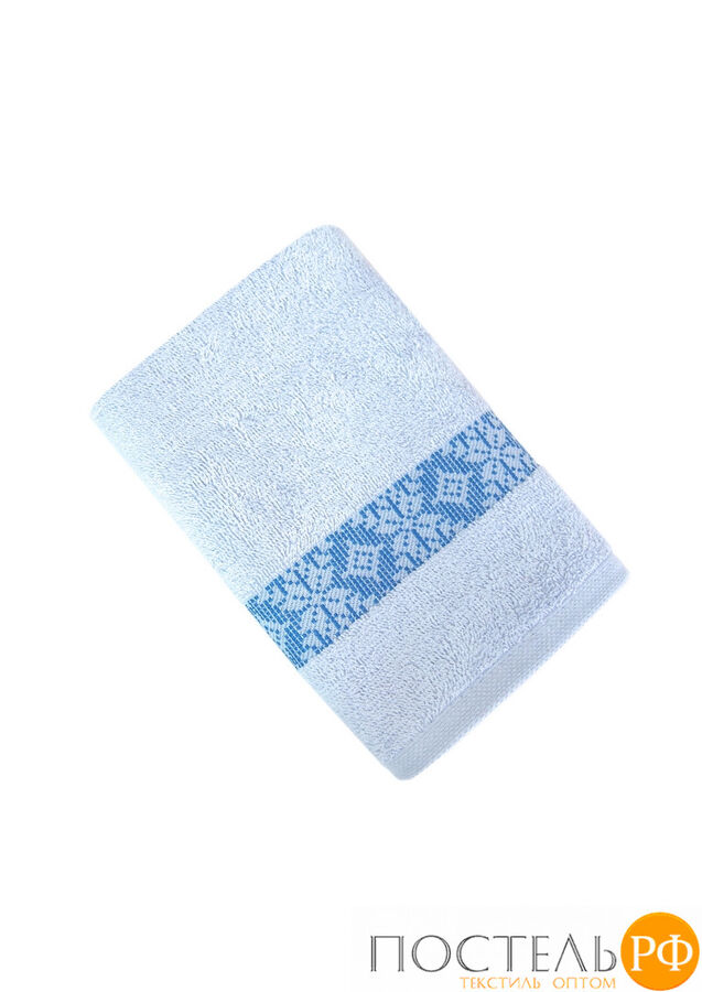Tana Home Collection ЭЛИЗА 30*70 голубое полотенце махровое