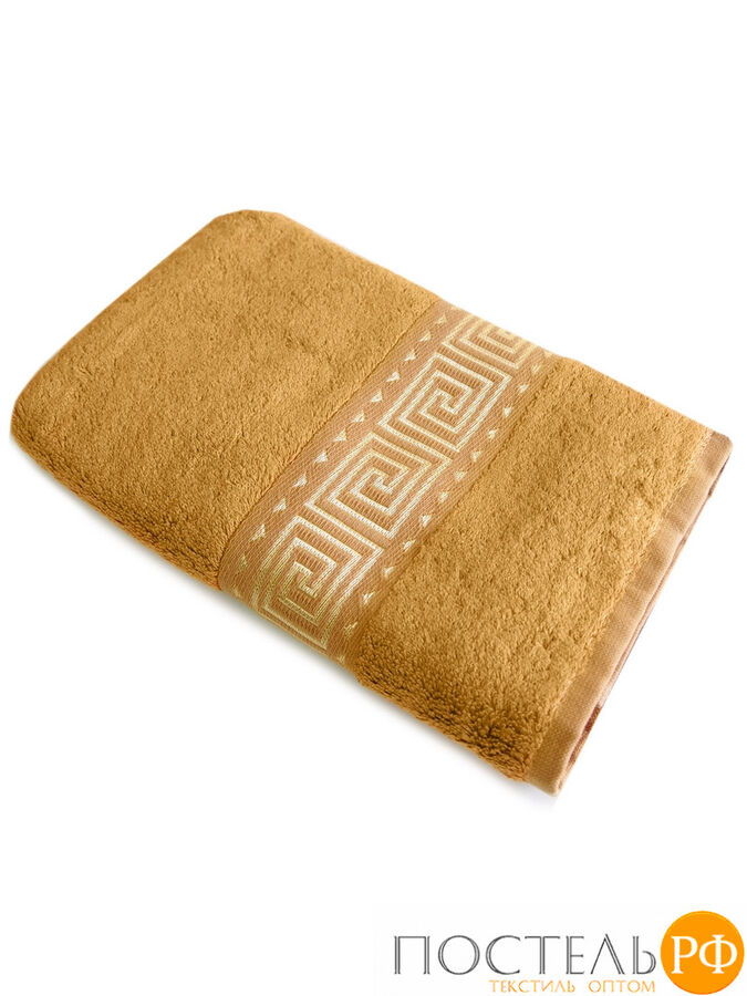 Tana Home Collection Мокко 70*140 горчичное полотенце Бамбук 70% Тенсел 30%