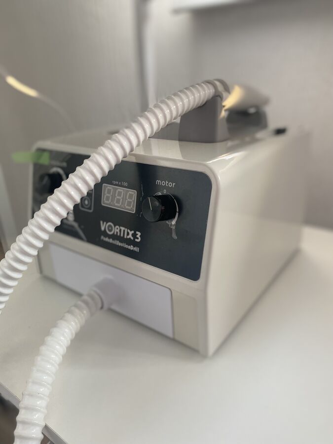 Аппарат для педикюра Mariotti vortix 3 LED (с пылесосом и подстветкой)
